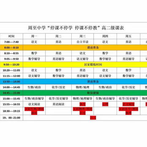 抗疫有我 周中在行动——周至中学高二语文组抗疫线上教学活动纪实