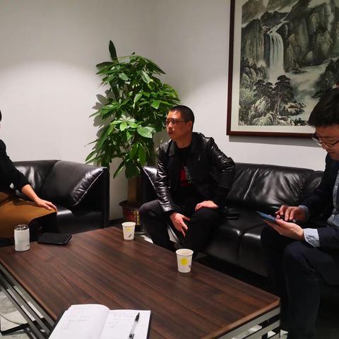 走访问需  助企纾困   韩森寨街道走访辖区重点项目