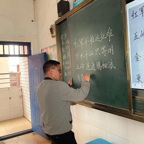 泸县立石中学书法课后服务精彩片段