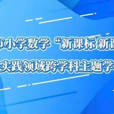 小学数学“新课标 新课堂”——综合与实践领域跨学科主题学习活动之房寺镇中心学校学习情况