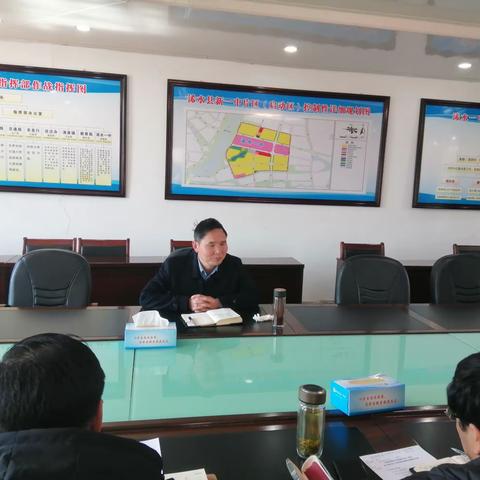 周华雄督导一中项目建设推进工作