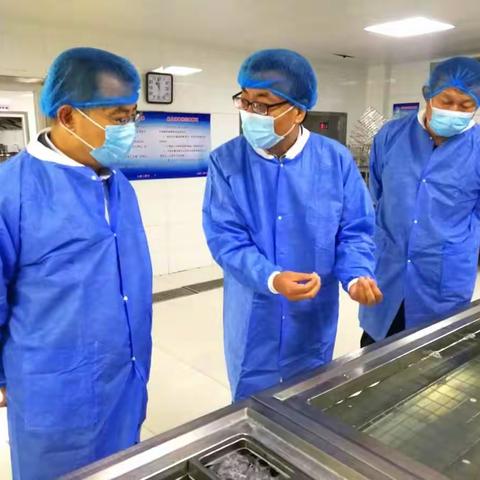 马恒禹局长督导检查初中学校食品安全工作