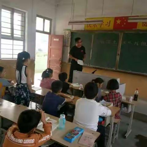 低碳环保，绿色出行，保护环境，从我做起。徐庄小学