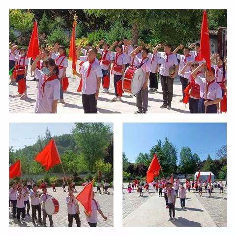 锦屏镇野雀小学2022年庆“六一”暨“喜迎二十大，争做好队员”主题队日活动