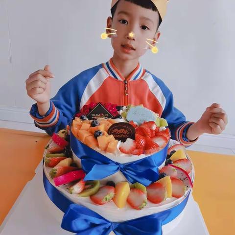 可爱淘幼儿园詹子航小朋友生日会👏👏👏