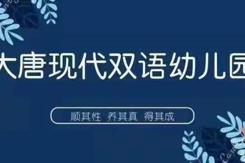 大唐现代双语幼儿园中一班课程故事💕——《我上中班啦》