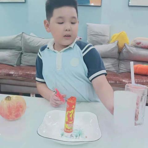 科学小实验之蜡烛龙吸水