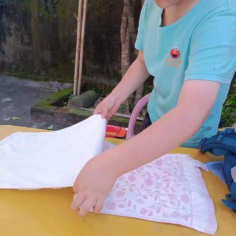 科学小实验之分不开的毛巾