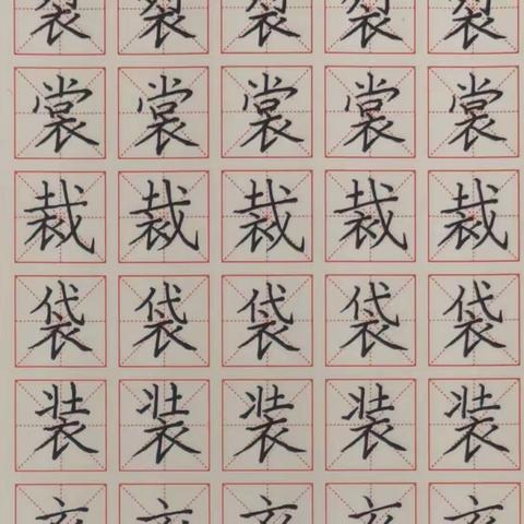 紫云县第一小学五（4）班第13周 汉字书写素养成长记录