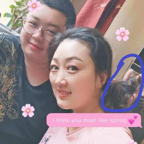 A handsome boy with excellent cooking skills—Zhao Yuqi（Class6 Grade7）