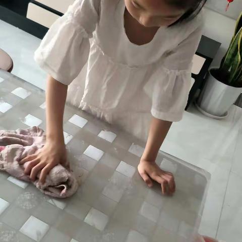 奥城小学一(3)班感恩活动《劳动最光菜》