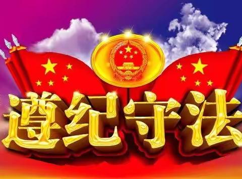 学法 守法 知法 用法—芦河中学“遵纪守法好习惯”养成月系列活动