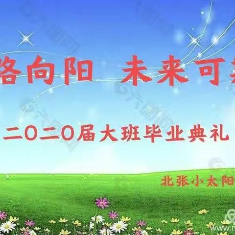 【小太阳幼儿园】“一路向阳   未来可期   ”2020届大班毕业典礼