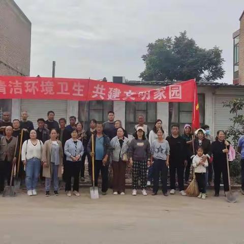 党员带头整治人居环境，凝心聚力共创美好家园