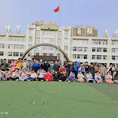 碧海小学幼儿园大六班冬季～拍球比赛～主题活动——我运动、我快乐