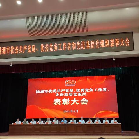 喜报‖载誉归来，初心不改－垸井村党支部书记王红华荣获“株洲市优秀党务工作者”称号。