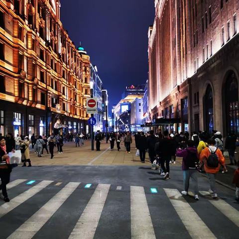 上海印象：南京路、外滩夜景