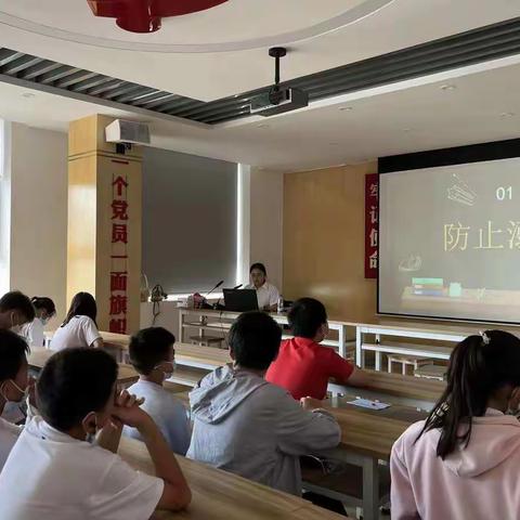 马白镇南山幸福社区幼儿园开展假期“关爱少年儿童，安全一夏”活动