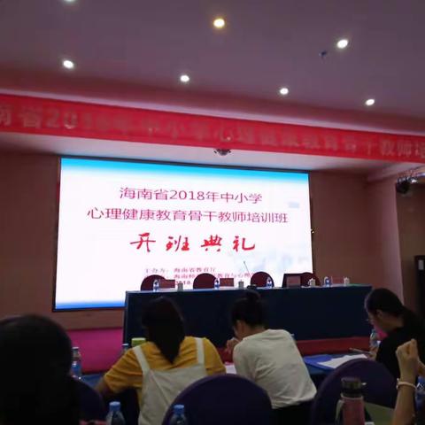 中小学心理健康教育骨干教师培训