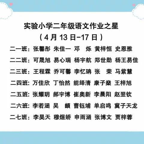 沐浴阳光 快乐成长——郑州经开区实验小学二年级优秀作业展（六）