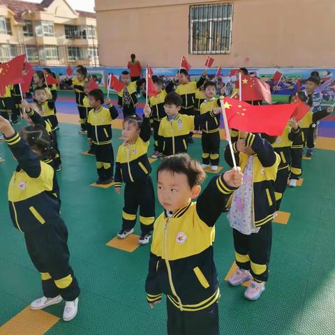 阳光贝贝大一班十月份活动花絮