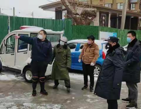 城管科坚守一线全力做好疫情防控工作