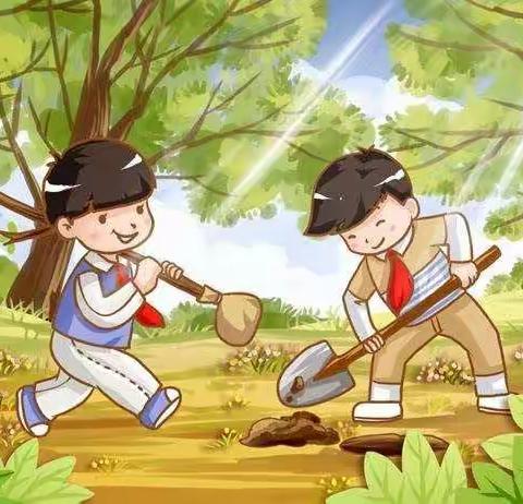 酒泉市南关小学“爱绿护绿 拥抱自然”植树节活动作品展示
