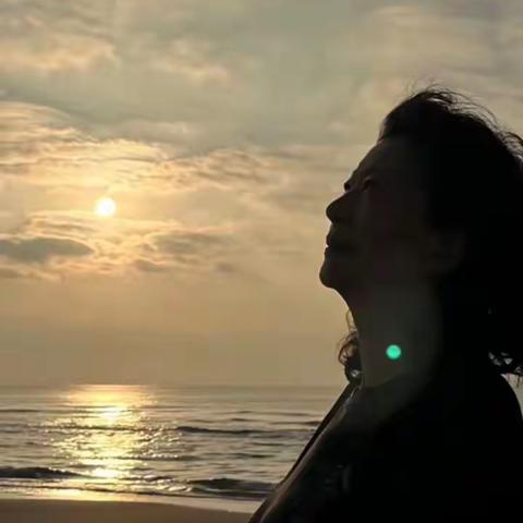 对大海的眷恋。