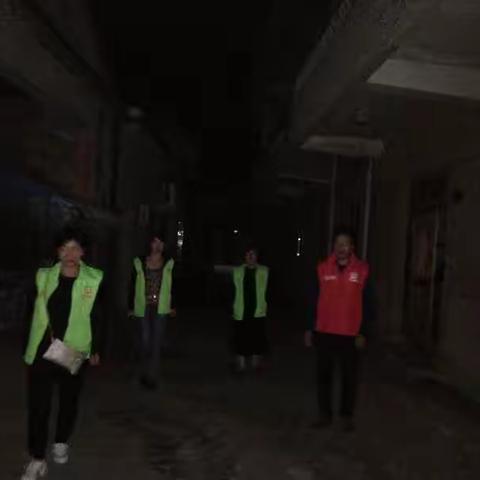 平安象山平安泗洲头夜巡逻在我们脚下