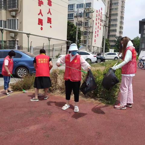 滨河路社区开展“集中整治月”活动