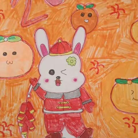 林中小学——美术、音乐丰富我的寒假生活