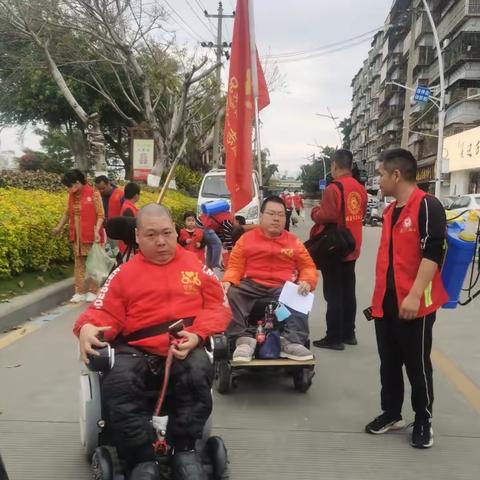 3.12 溪边社区进行春季卫生消杀活动