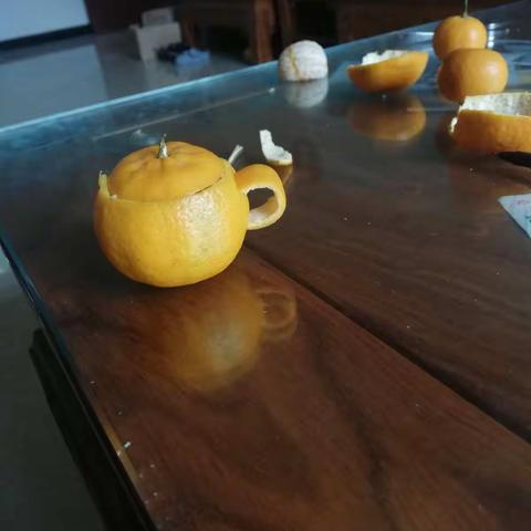 水果皮起玩起来一一小茶壶