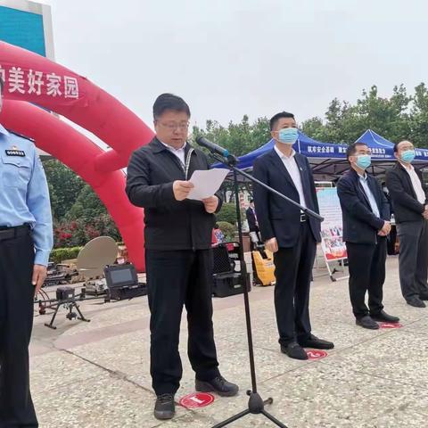 韩城市举办2022年“防灾减灾日”暨防灾减灾宣传周活动启动仪式