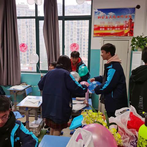 1802班迎元旦活动剪影～