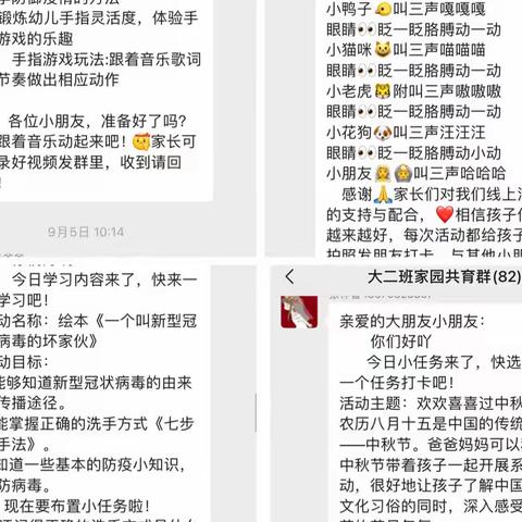 特殊的假期 别样的陪伴 —﻿敦厚镇中心幼儿园线上教学活动总结