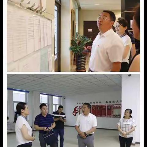 旗委常委、组织部部长刘强深入尼尔基社区调研指导工作