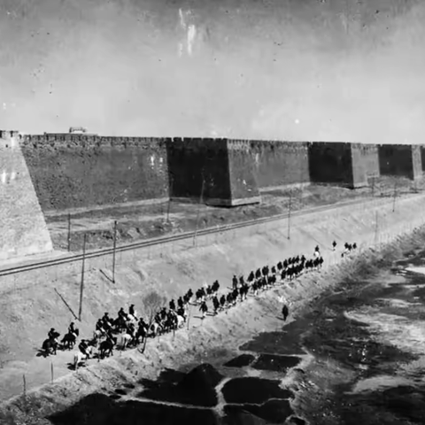 壮观雄伟的老北京城墙（转）