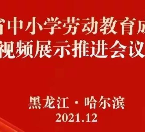 观看劳动教育成果展示  探索“以劳育苗”新经验