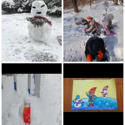 雪阻上学路，居家不停学
