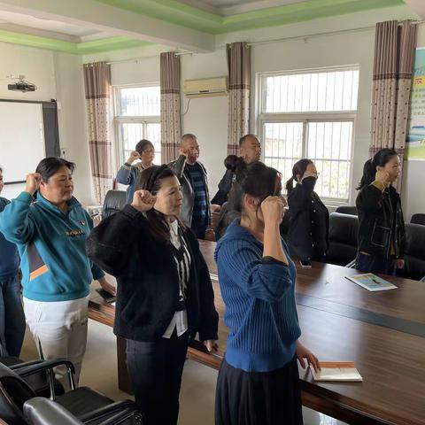 顺河区实验小学4月份“5+N”主题党日活动