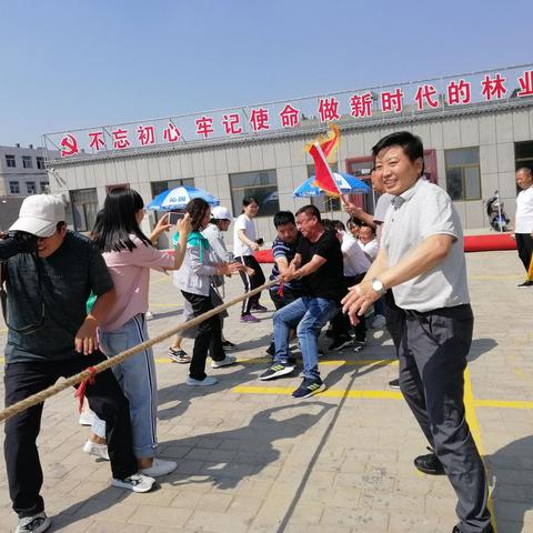 区治沙试验站庆“七一”趣味运动会纪实