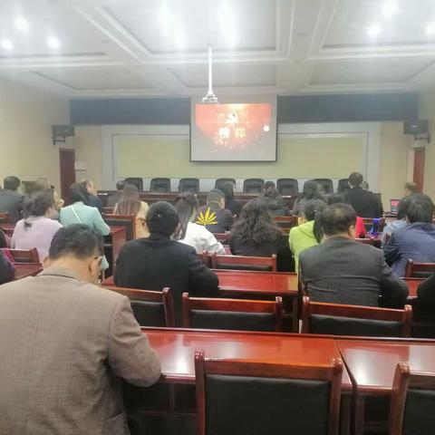 榆阳区草原工作站观看，《榜样5》专题节目学习纪实