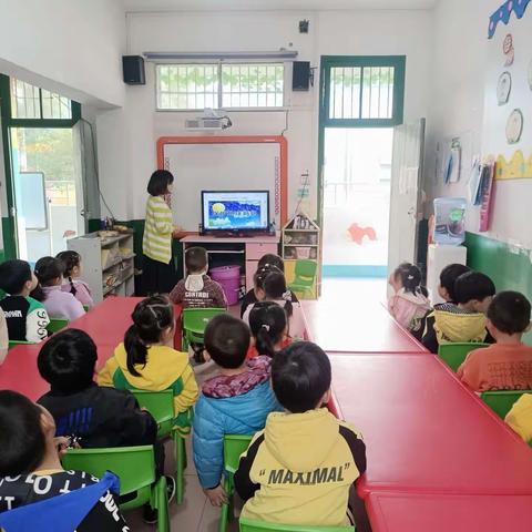 太子庙镇公办幼儿园大五班第五周留影