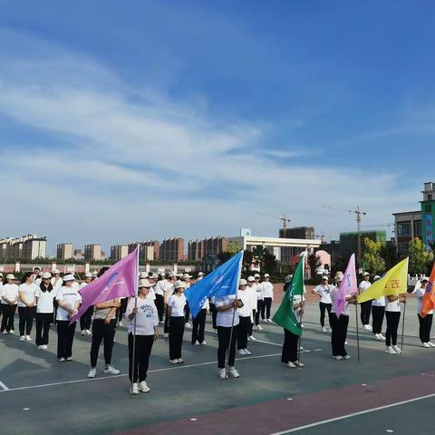 共享健康  同创辉煌       ———南乐县西湖小学第一届工会运动会圆满结束