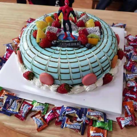 我在幼儿园里过生日