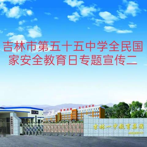 市五十五中学全民国家安全教育日专题宣传二