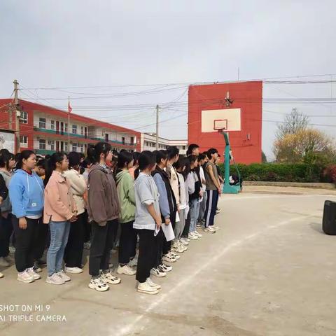 “备战体育中考，我们砥砺前行！”长葛市十六中举行第一次体育模拟测试