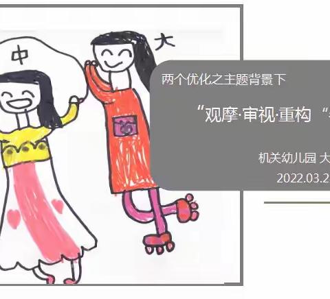 “观摩·审视·重构”—青机幼大班段半日观摩活动