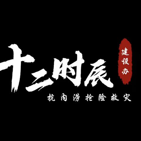 【建设办】抗内涝抢险救灾“十二时辰”